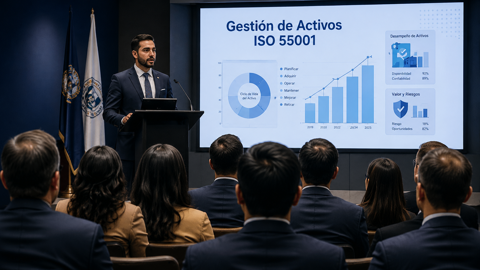 Actividad académica de posgrado FIME UNAC sobre gestión de activos